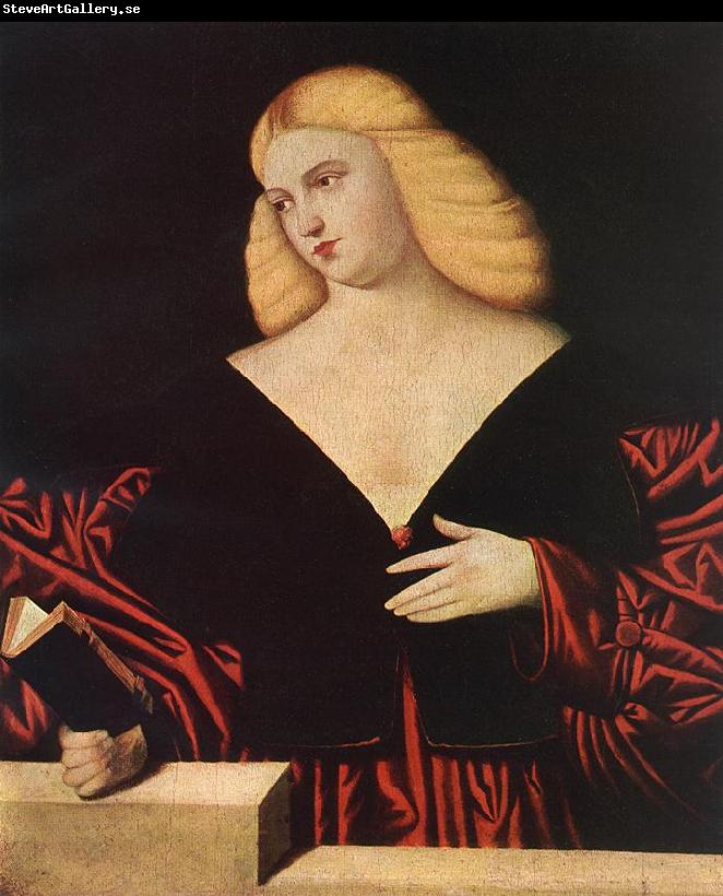 LICINIO, Bernardino Portrait of a Woman t09